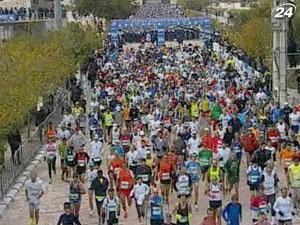 Второй год подряд украинка финишировала на марафоне в Афинах