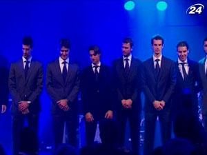 Учасники підсумкового тенісного турніру року взяли участь у гала-церемонії Учасники підсумкового тенісного турніру року взяли участь у гала-церемонії