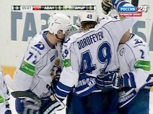 "Амур" реваншувався перед "Авангардом" у Континентальній хокейній лізі "Амур" реваншувався перед "Авангардом" у Континентальній хокейній лізі