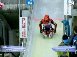 Немцы разыграли победу на дебютном этапе Кубка мира по санному спорту