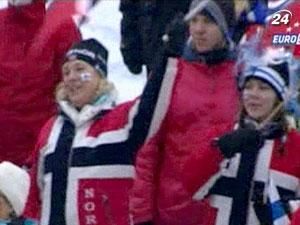 На етапі Кубка світу з лижних перегонів тріумфували норвезькі спортсмени На етапі Кубка світу з лижних перегонів тріумфували норвезькі спортсмени