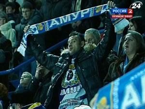 "Амур" впервые в сезоне пропустил 7 шайб "Амур" впервые в сезоне пропустил 7 шайб