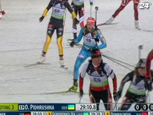 Биатлон: Промах на последней стрельбе не дал Пидгрушной взобраться на подиум