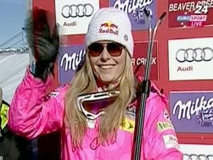 Линдси Вон выиграла пятый этап Кубка мира по горным лыж