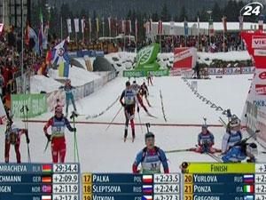 Биатлон: Дарья Домрачева выиграла вторую гонку в сезоне Биатлон: Дарья Домрачева выиграла вторую гонку в сезоне