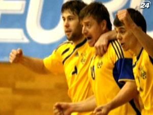 Футзал: сборная Украины одержала волевую победу над Македонией
