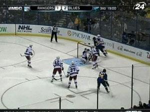 "Нью-Йорк Рейнджерс" проиграла уже пятый поединок против "Сент-Луиса"