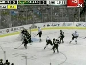 "Даллас" пощекотал нервы "Анахайме" в матче Национальной хоккейной лиги "Даллас" пощекотал нервы "Анахайме" в матче Национальной хоккейной лиги