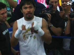 Мені Пакьяо планує захищати титул у квітні - травні 2012 року Мені Пакьяо планує захищати титул у квітні - травні 2012 року