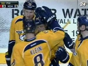 "Нэшвилл" одержал волевую победу над "Калгари" в НХЛ "Нэшвилл" одержал волевую победу над "Калгари" в НХЛ