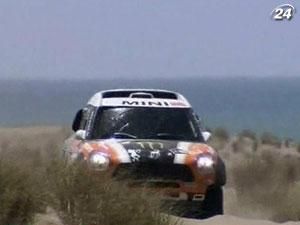 Пилоты Mini захватили весь подиум первого этапа Dakar-2012 Пилоты Mini захватили весь подиум первого этапа Dakar-2012