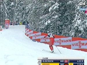 Лыжная гонка: Марит Бьорген сократила отставание от Юстины Ковальчик в зачете