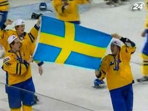 Хоккей: Молодежная сборная Швеции - новый чемпион мира