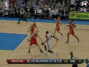 "Оклахома" здобула шосту перемогу у вісьмох матчах "Оклахома" здобула шосту перемогу у вісьмох матчах