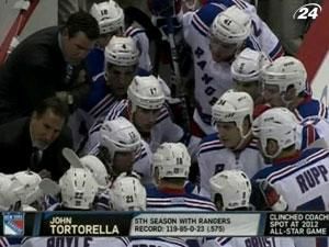 "Рейнджерс" и "Каролина" одержали победы "Рейнджерс" и "Каролина" одержали победы