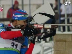 Маковєєв святкує свою першу перемогу на етапах Кубка світу з біатлону