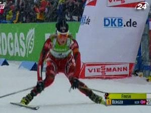 Біатлон: Норвежка Тура Бергер виграла другий перс'ют у сезоні