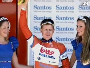 Велоспорт: Грайпель виграв третій етап і повернувся у лідери Велоспорт: Грайпель виграв третій етап і повернувся у лідери