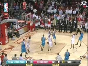 Баскетбол: "Хьюстон" в овертайме обыграл "Нью-Орлеан"