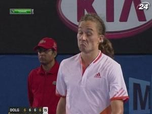 Теннис: Александр Долгополов проиграл в третьем раунде