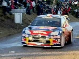 Себастьян Льоб безапеляційно лідирує на дебютному етапі сезону Себастьян Льоб безапеляційно лідирує на дебютному етапі сезону