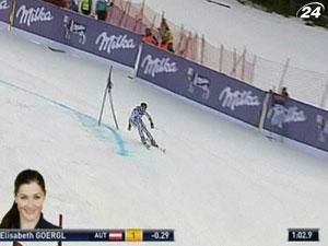 Гірські лижі: падіння Гьоргль принесло першу перемогу в сезоні Тессі Ворле