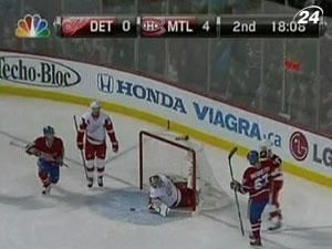 "Монреаль" прервал 7-матчевую победную серию "Детройта" "Монреаль" прервал 7-матчевую победную серию "Детройта"