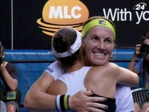 Теннис: Кузнецова и Звонарева - победительницы парного турнира