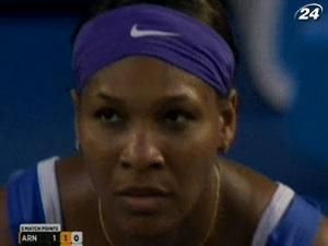 Теннис: Серена Уильямс восстановится к матчу против Беларуси Теннис: Серена Уильямс восстановится к матчу против Беларуси