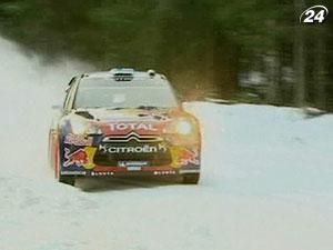 Хирвонен захватил лидерство на снежном этапе нынешнего WRC
