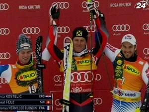 Гірські лижі: Івіца Костеліч виграв третю суперкомбінацію в сезоні
