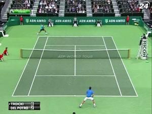 Теннис: Дель Потро впервые в году прошел в полуфинал
