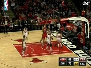 Баскетболісти “Нью-Джерсі” допомогли "Чикаго" втратити лідерство на Cході Баскетболісти “Нью-Джерсі” допомогли "Чикаго" втратити лідерство на Cході