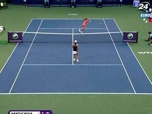 Теннис: словенке Полони Херцог никак не удавалось распрощаться с турниром в Дубае