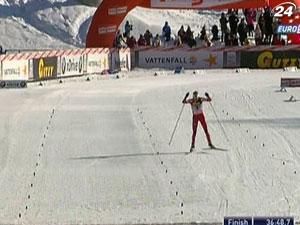 Лыжные гонки: финишировав второй в скитлоне, Марит Бьорген возглавила общий зачет