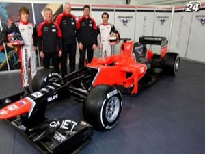Формула-1: "Marussia" нарешті показала новий болід Формула-1: "Marussia" нарешті показала новий болід