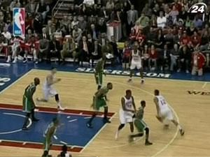 "Філадельфія" перервала 5-матчеву виграшну серію "Бостона" "Філадельфія" перервала 5-матчеву виграшну серію "Бостона"