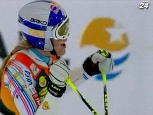 Линдси Вон в четвертый раз в карьере триумфировала на Кубке мира по горным лыжам