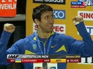 Легка атлетика: Олексій Касьянов став віце-чемпіоном у семиборстві 