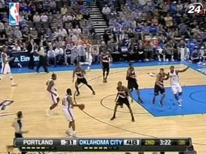 Дюрант і Вестбрук з “Оклахоми” дали прочухана "Портленду" Дюрант і Вестбрук з “Оклахоми” дали прочухана "Портленду"