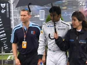 Гонщика Нараина Картикеяна наказали 20-секундным штрафом Гонщика Нараина Картикеяна наказали 20-секундным штрафом