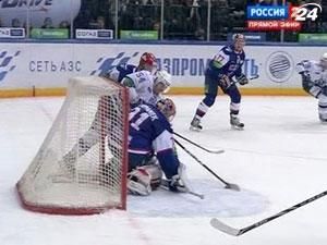 Хокей: Московське "Динамо" вирвало першу перемогу над СКА