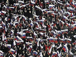 ЄВРО-2012: Російських фанатів повезуть у Польщу на спецпотягах