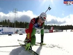 Биатлон: Домрачева выиграла новенький автомобиль Биатлон: Домрачева выиграла новенький автомобиль