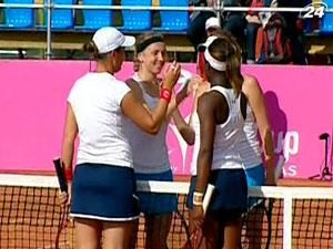 Теннис: американки на Fed Cup выиграли все 5 матчей у украинок