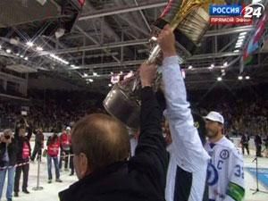 "Динамо" - чемпіон Континентальної хокейної ліги "Динамо" - чемпіон Континентальної хокейної ліги
