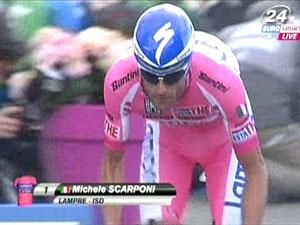 Велоспорт: Тайлор Фіні виграв розділку і одягнув рожеву майку лідера
