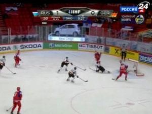Хокей: збірна Росії здобула третю перемогу на Чемпіонаті світу