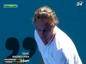 Теніс: Олександр Долгополов знову переміг Джо-Вілфріда Цонга