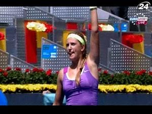 Теніс: Азаренко стала першою півфіналісткою змагань